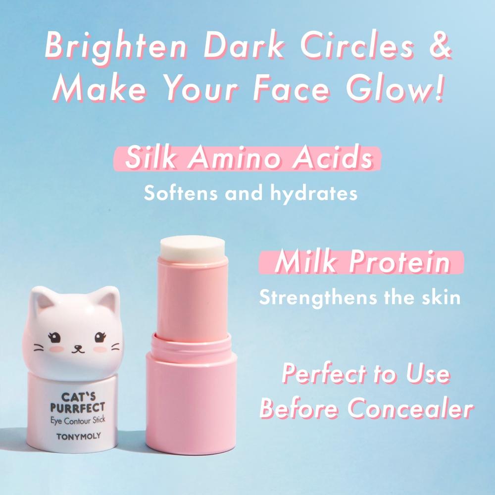 TONYMOLY Cat s Purrfect Стик для контура глаз, 2,0 унции