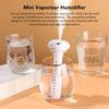 Desktop Humidifier Mute White Portable High Capacity Water Bottle Humidifier For Home Car