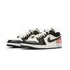 Jordan Air Jordan 1 Амортизация Низкие Винтажные Баскетбольные Кроссовки Мужские Черные 553558-132(Команда330-)