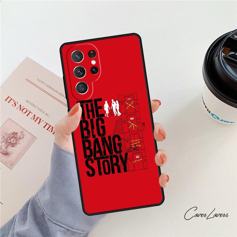 Чехол для телефона «Теория большого взрыва» Для Samsung Galaxy S24 S25 S23 S22 Ultra Note 10 20 Plus S20 S21 FE Обложка