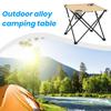 Складной походный стол из ткани с 2 подстаканниками, сумка для переноски, прочная водонепроницаемая ткань Оксфорд, складной стол для пикника на пляже, походов