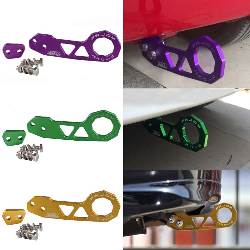 RASTP-JDM Style Racing Rear Tow Hook Aluminum Alloy Rear Tow Hook For Honda Civic RS-TH004