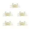 5PCS 140*40mm Artificial Crab Lure Soft Simulated Crab Bait Durable Crab Lure  Saltwater Fishing