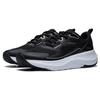 Li Ning SOFT GO Нескользящие, Износостойкие, Дышащие Низкие Повседневные Кроссовки Женские Черно-Белые AGLT126-2