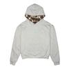 Fall Winter American Hip Hop Reversible Plaid Print Loose Hoodie Y2K Streetwear