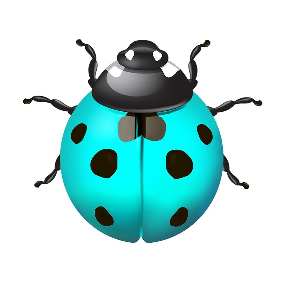 Indoor Outdoor Garden Decorations Living Room Ladybug Decors Portable Garden Backyard