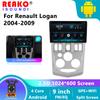 Беспроводное автомобильное радио Carplay для Renault Logan 1 2004-2009, Android, мультимедийный видеоплеер, GPS-навигация, WIFI