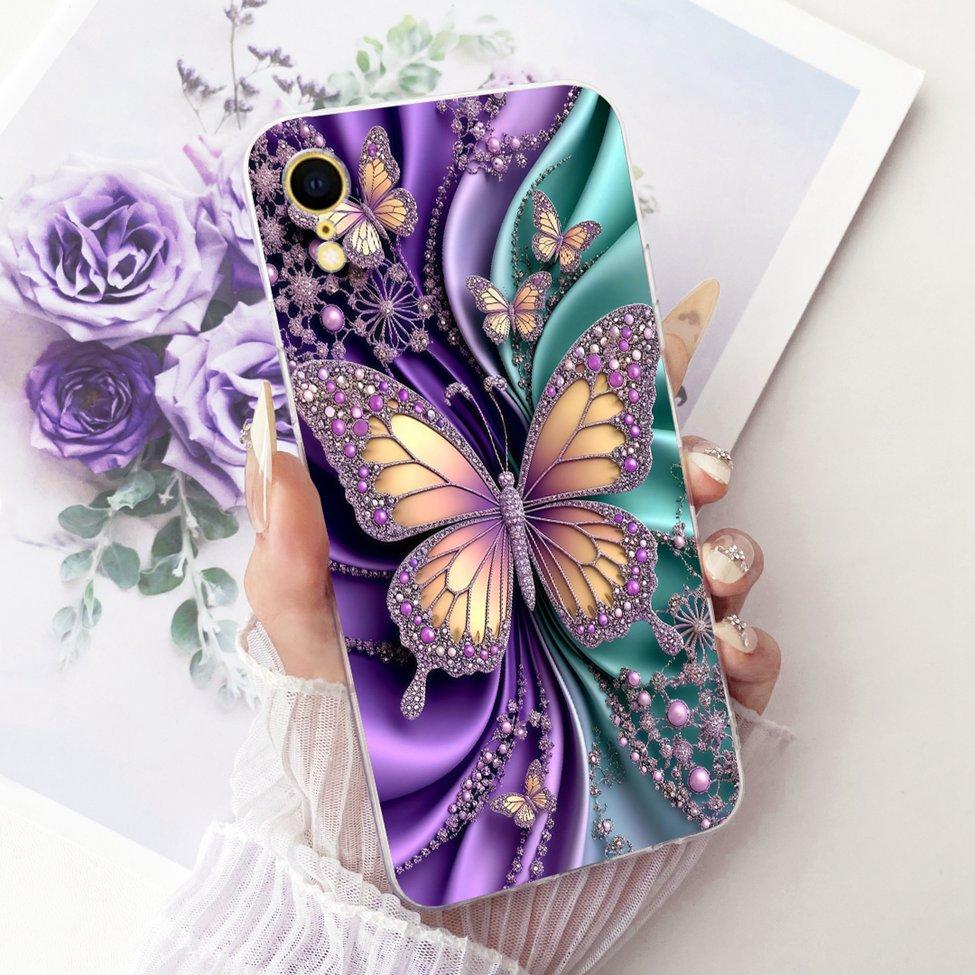 Phone Casing For iPhone XR Cover Fashion Cartoon Cute Funny Painted Silicone Case A2107 A2108 A2105 A2106 A1984