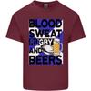 Blood Sweat Rugby and Beers Scotland Funny Unisexs Light Cotton TShirt