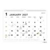 New Japan Calendar Sky Wall Calendar 2027, NK8941, White