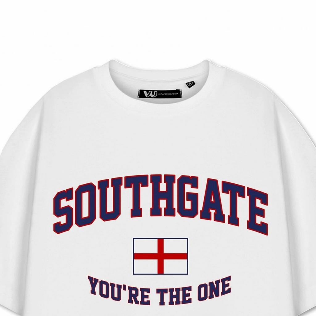 Покажи мне мерч Унисекс Взрослая футболка с коротким рукавом Саутгейт