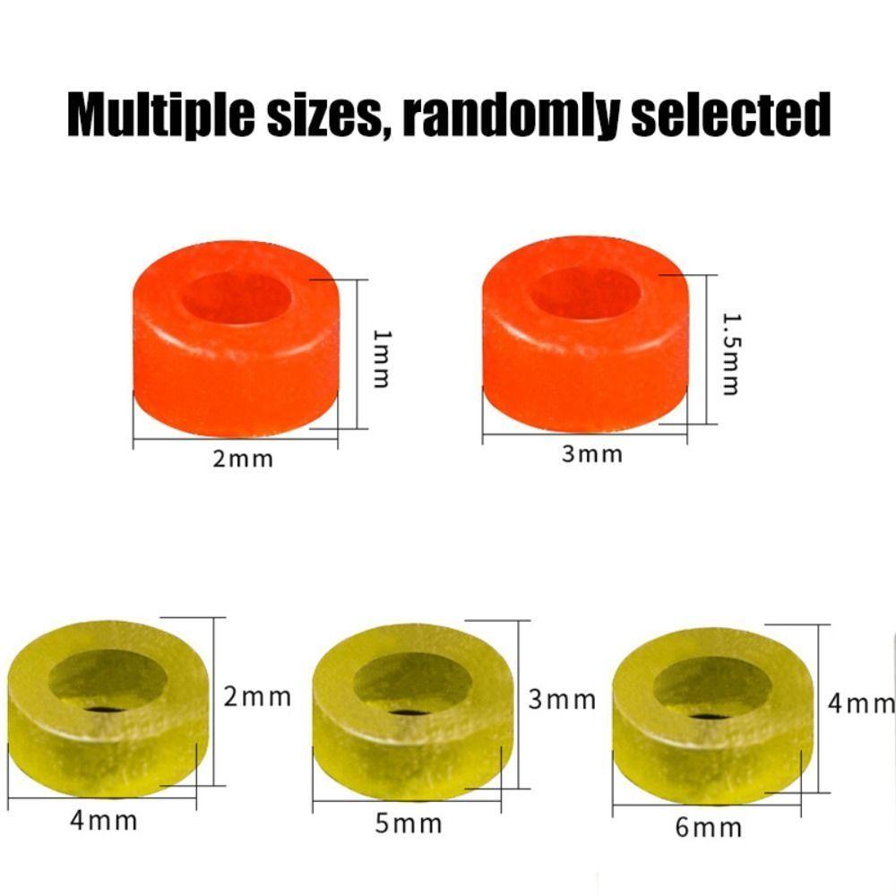 5000pcs Rubber Blood Worm Baits Elastic Band Elastic Fishing Rubber Bait Bands   Fishing Tools