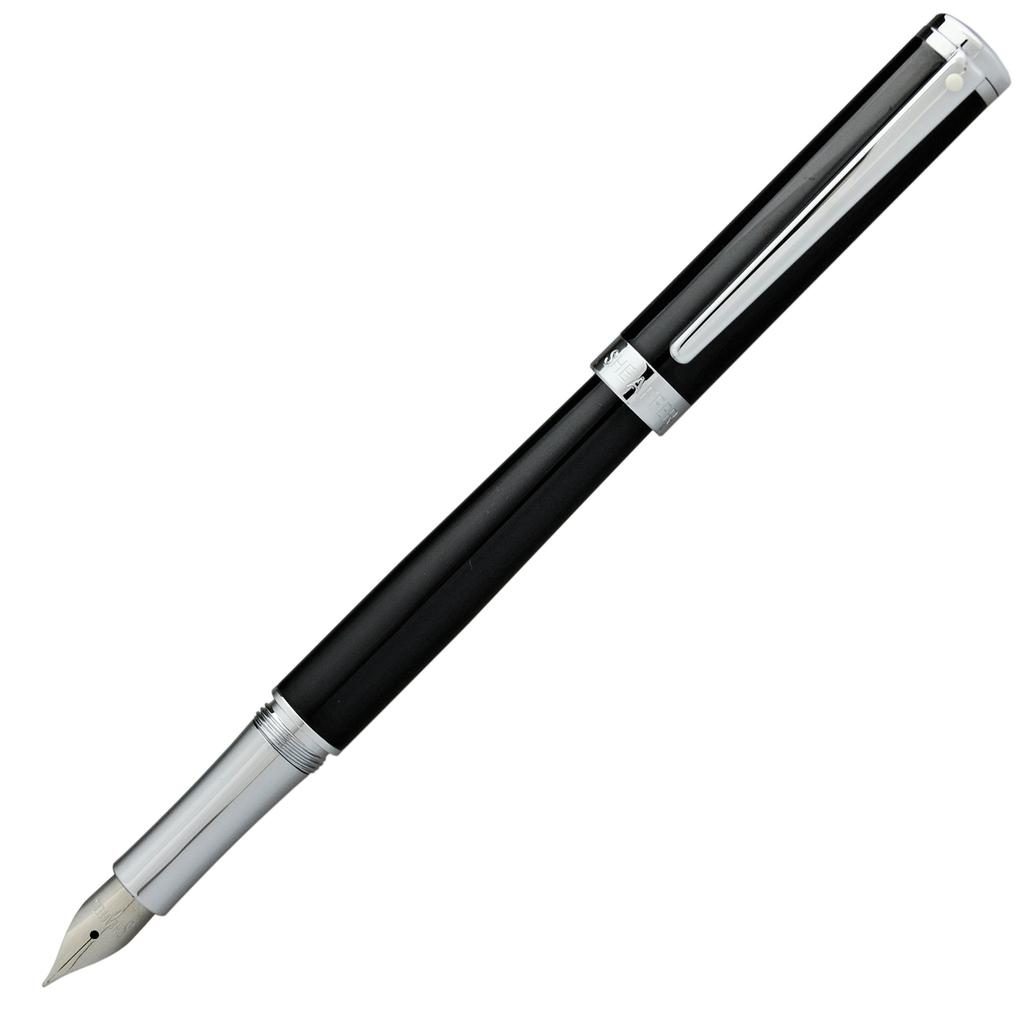 Sheaffer Fountain Medium Onyx Officially Imported ITS9235PN-M Dual-Use Pen, Nib, Black,