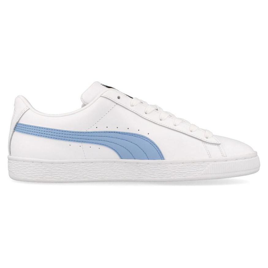 Puma Basket Classic 21 White Forever Blue Unisex Sneakers 374923-09