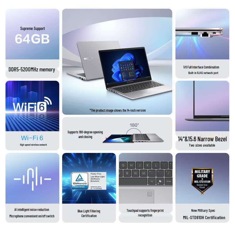 ASUS Dawn 6 15.6-inch Business Laptop (CN version)
