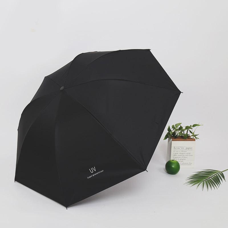Windproof Straight Bone Double Canopy Umbrella Dual-use Umbrella UV Protection Reinforced Sun Umbrella Female