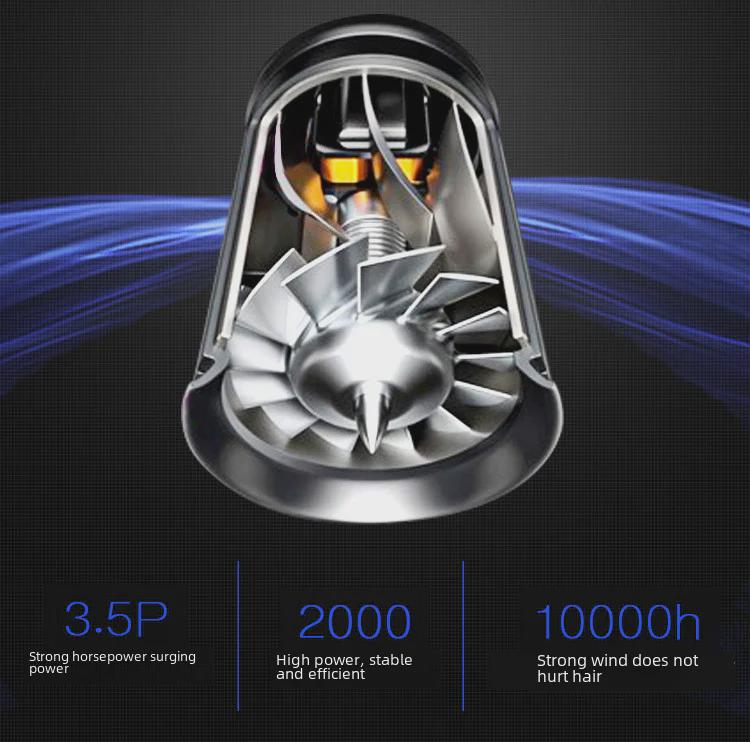 Мощный фен для дома и салона: Горячий/холодный ветер, без повреждений, сильный поток воздуха