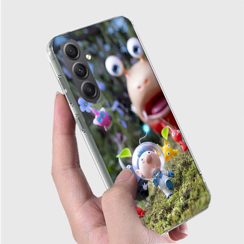 Game Pikmin 4 Phone Case for Samsung A16 A26 A36 A56 A17 A37 A57 A07 A06 A02S A03 A04S A05S Galaxy Note 20 10 A50S A71 A51 A31 A