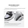 Air Jordan Legacy 312 Low GS Светло-серый Детские Кроссовки Белый Черный CD9054-105