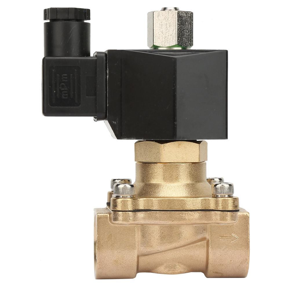 Контроллер жидкости G3 4 Электромагнитный клапан DN20 НЗ Латунный электромагнитный клапан(24 В постоянного тока)