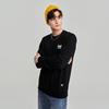 Lee Sweatshirts Men's Black Crew Neck Moderate Regular LMT0071254XH00FK11000