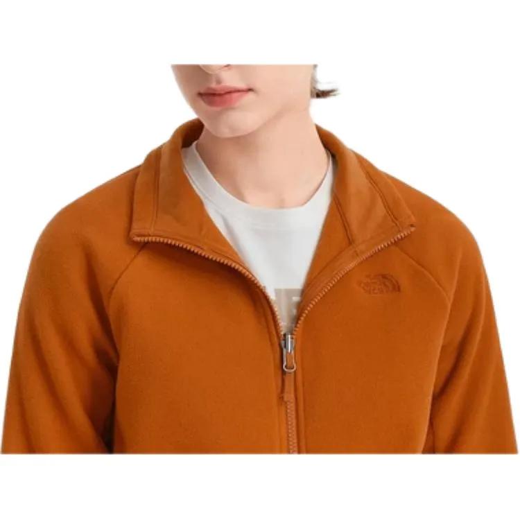 THE NORTH FACE Outdoor Thermal Fleece Lined Stand Collar Fleece Clothing Women's (Unisex) Fleece Tops NF0A5GB4 6Q9