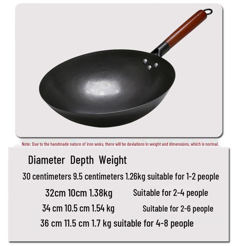 Zhouyue Hengsheng Traditional Non-Coated Iron Wok