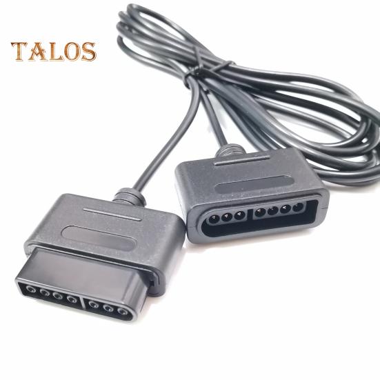 Удлинительный шнур игровой консоли, не спутывающийся, Plug-Play, удлинительный кабель с корпусом из ПВХ, аксессуары для консоли развлекательной системы для SNES