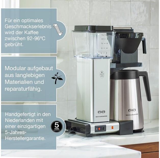 Кофеварка Technivorm Moccamaster KBGT 741 off-white (79325)