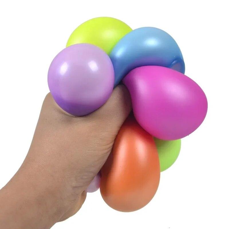 Сжимаемые шариковые игрушки, мягкие TPR светящиеся яйца, антистресс, снятие стресса, ручная игрушка-непоседа, мягкие шарики для детей и взрослых