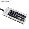 PALO Quick Charger 8 Slots LED Display Smart Battery Charger AAA AA Battery Charger for Ni-MH Ni-CD AA AAA Rechargeable Battery