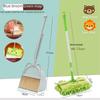 Kids' Mini Broom and Dustpan Set: Baby-Friendly Toy for Sweeping and Mopping