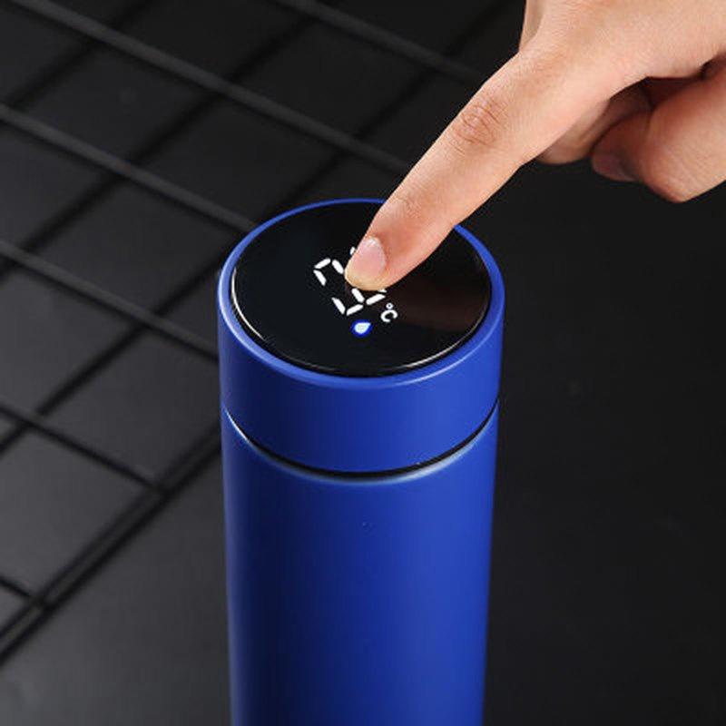500ML Temperature Display Thermos Bottle Vacuum Flasks Stainless Steel Travel Coffee Mug Tea Mug Thermo Cup