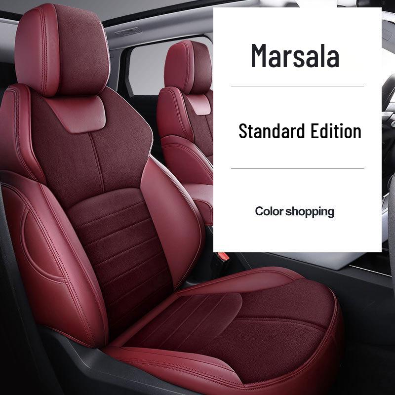 Замшевые чехлы на сиденья на заказ для Land Rover Range Rover Evoque - Полное покрытие, 5 сидений