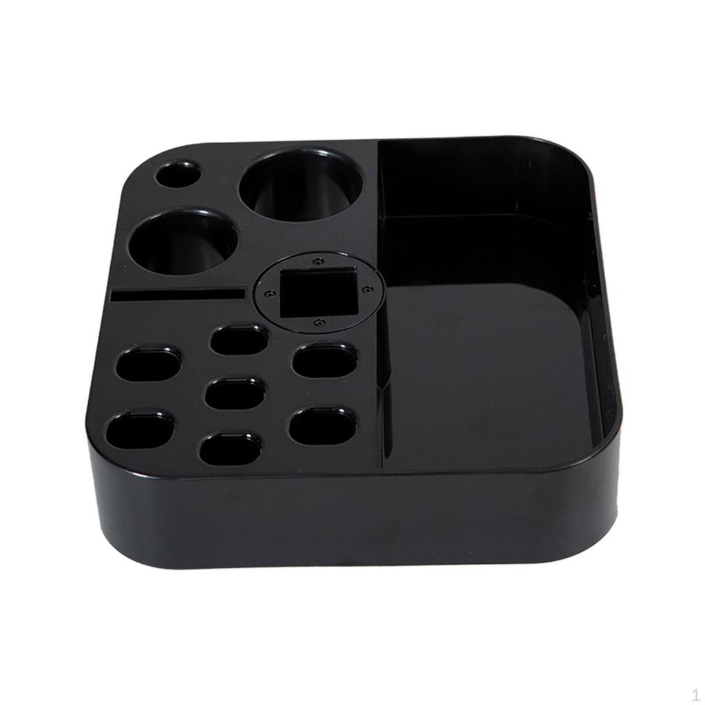 Pet Grooming Tool Storage Box Rotatable Multifunction Large Capacity Brushes Organizer Dog Comb