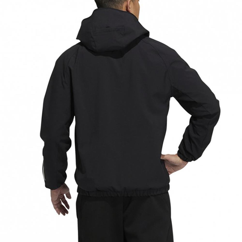 Adidas Running Training Hooded Jacket Men Outerwear Black H40880