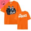 Футболка группы The Police Ghost in The Machine Tour 1982 Унисекс Женская футболка Винтажная Уличная одежда Харадзюку Готическая Хлопковая одежда