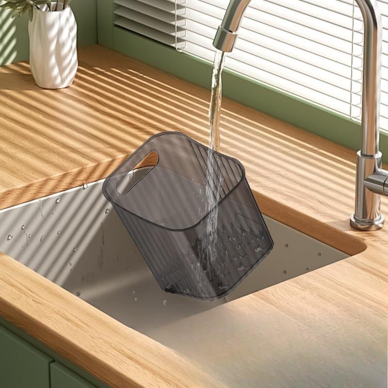 Кухонный контейнер для хранения зеленого лука, имбиря и чеснока, настенная корзина для хранения продуктов, устройство для хранения продуктов с крючком и поддоном для сбора капель