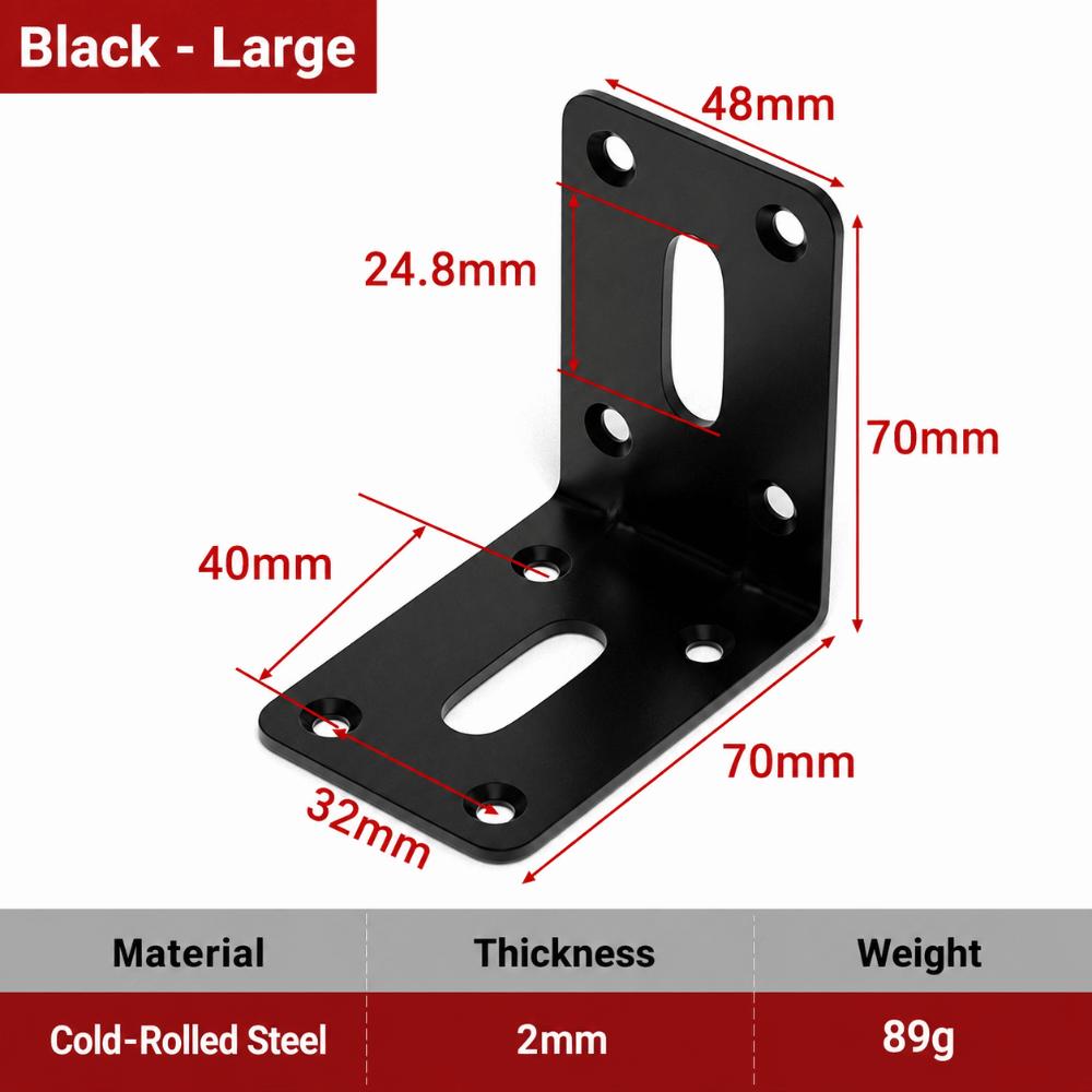 Rustproof Angle Corner Brackets Corner Fasteners Protector Corner Stand Supporting