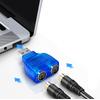JCD USB на двойной PS2 Адаптер Кабель-конвертер USB на PS2 Разветвитель для Клавиатуры Мыши Док-станция для ПК Компьютера