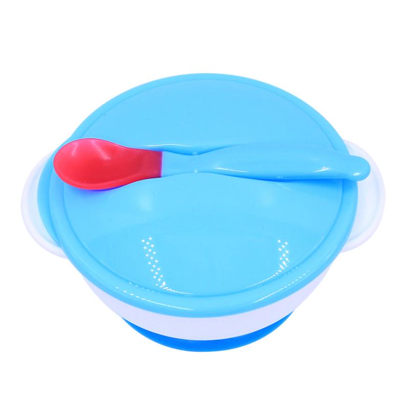 Baby Feeding Tableware Children Plate Sucker Bowl