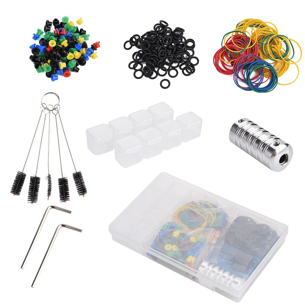 Professional Rubber Bands Tattoo Handle Cleaning Brush Tools Set Tattoo Accessories