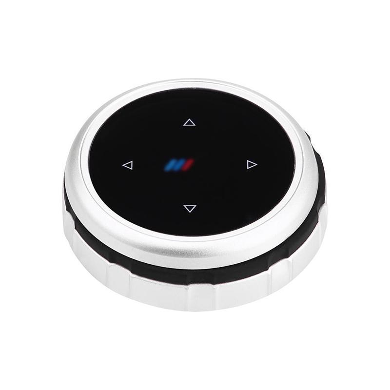 Крышка кнопок мультимедиа автомобиля IDrive M Эмблема Наклейки для BMW X1 X3 X5 X6 F30 E90 E92 F10 F18 F11 F07 GT Z4 F15 F16 F25 E60 E61