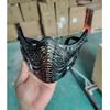 Mortal Kombat 11 Scorpion Mask Resin Costume Headpiece Hollow Design Halloween Cosplay Party