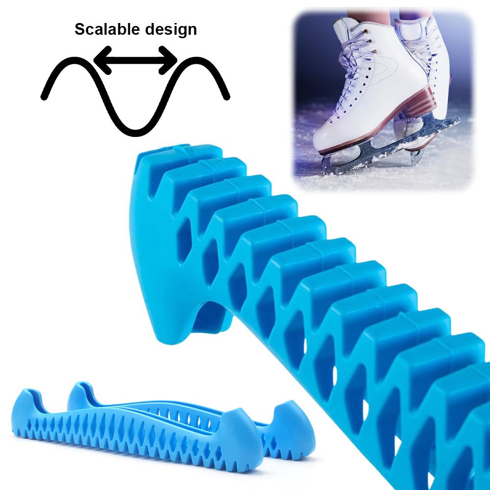 1 пара защитных щитков для коньков, регулируемые защитные щитки для фигурного катания