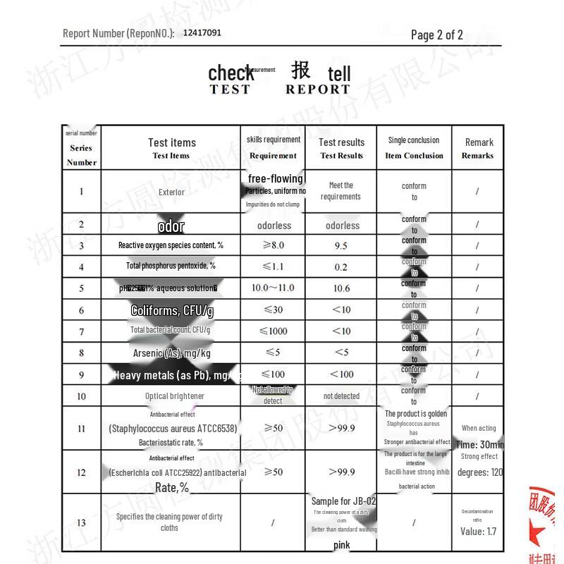 Netease Yanxuan Кислородный пятновыводитель и отбеливатель для стирки
