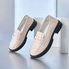 Versatile Retro Style Small Leather Shoes Women's Season Single Shoes Soft Flat Bottom One Pedal