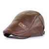 Мужская кепка из искусственной кожи