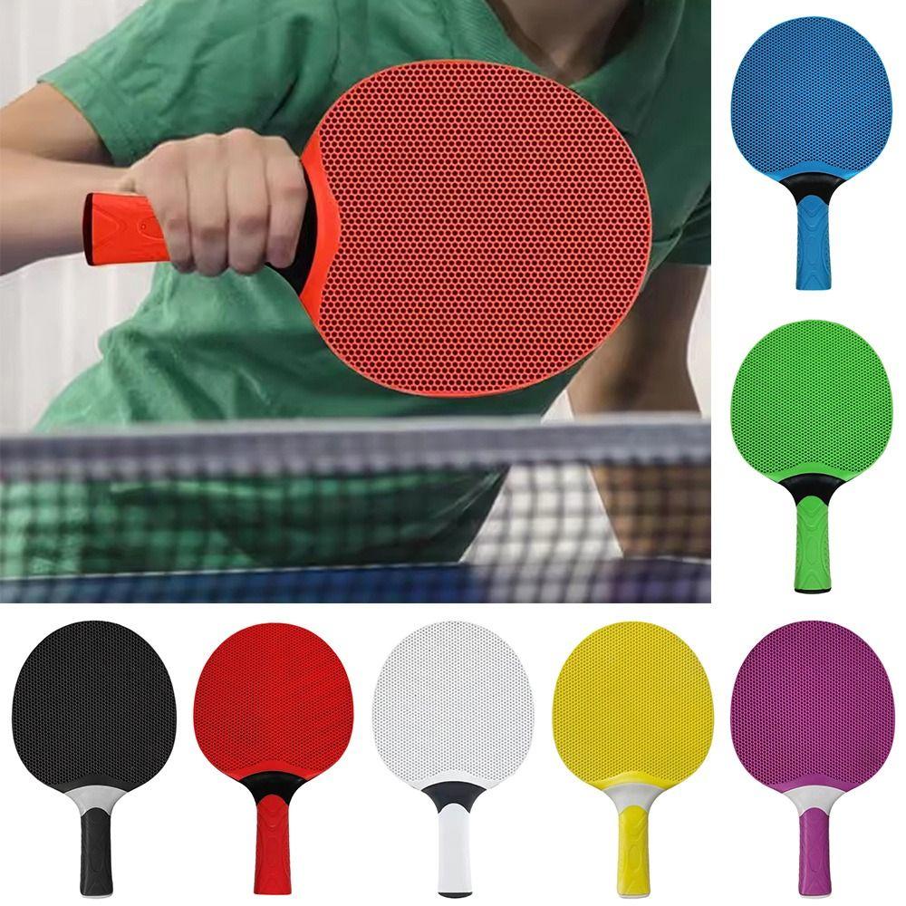 Silicone Table Tennis Bats Professional Table Tennis Paddle Ping Pong Racket  for Student Beginner