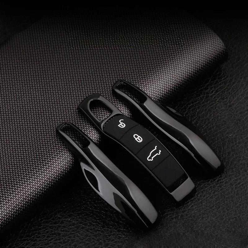 Для Porsche Panamera Spyder Carrera Macan Boxster Cayman Cayenne 911 970 981 991 автомобильный смарт-брелок для дистанционного ключа чехлы набор оболочек